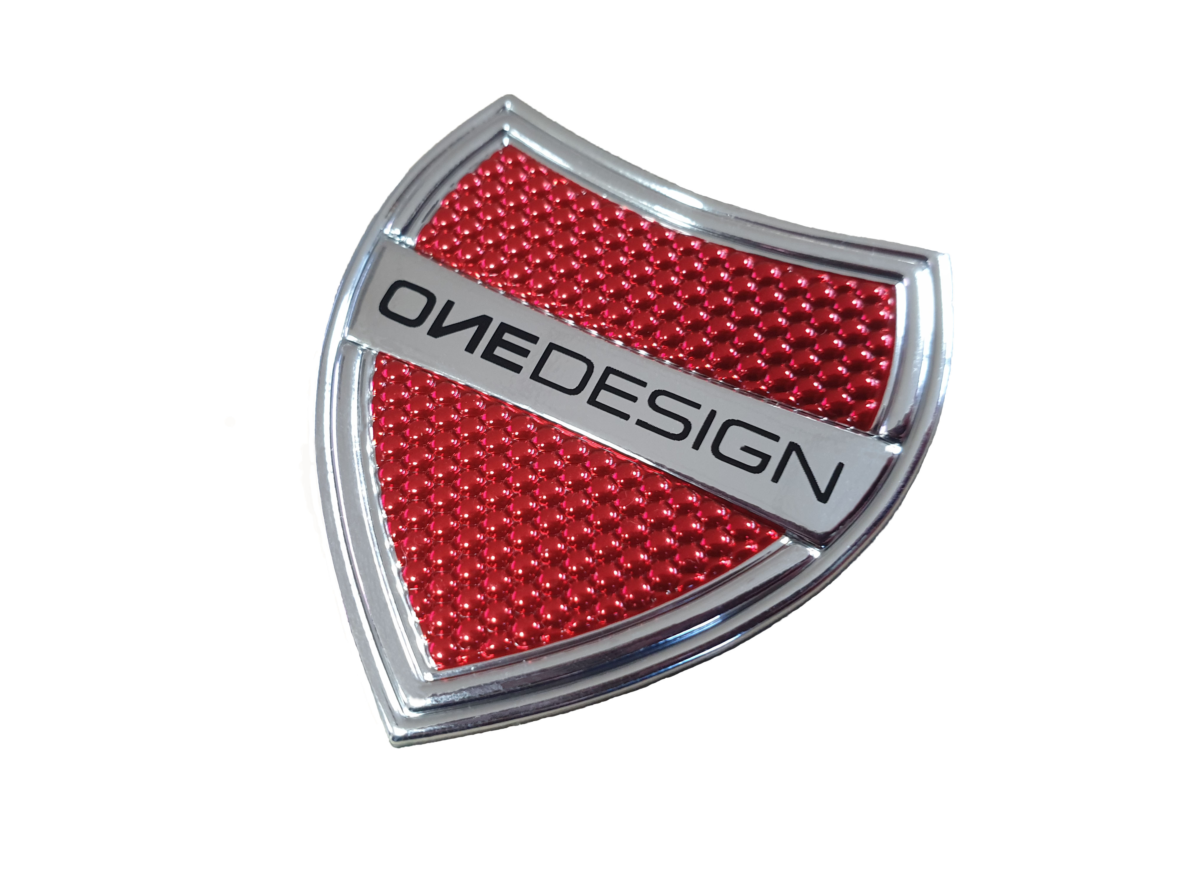 One Emblem printed badge